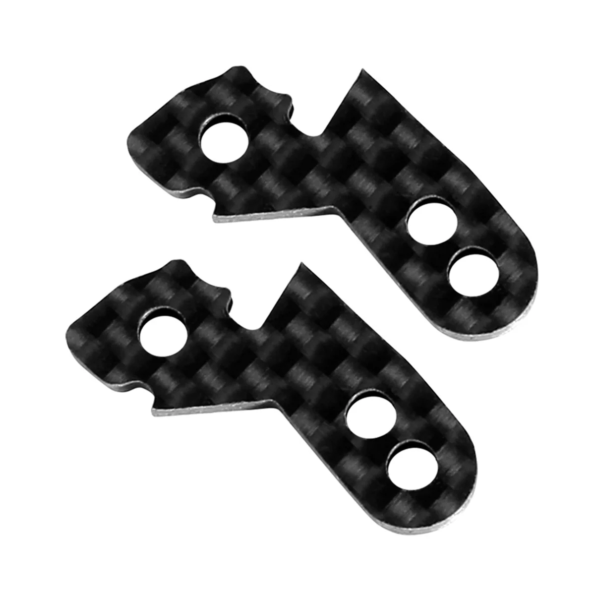 Koolstofvezel stuurplaatkit voor 1/10 Tamiya TT02 RC auto-upgradeaccessoires