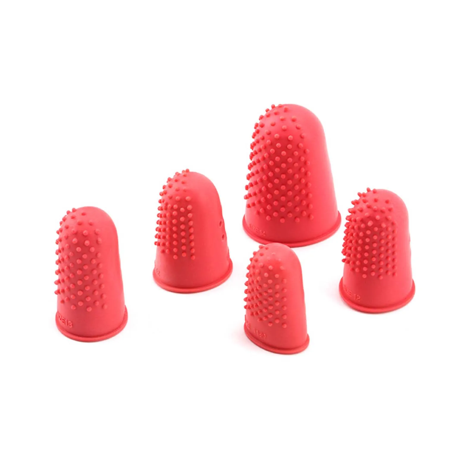 

10pcs Counting Cone Rubber Thimble Protector Sewing Quilter Finger Tip Craft