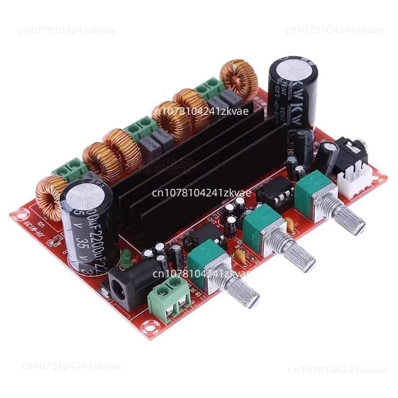 XH-M139 Digital Amplifier Board 2.1 Channel 2*50W+100W Subwoofer TPA3116D2 Power Supply 12-24V