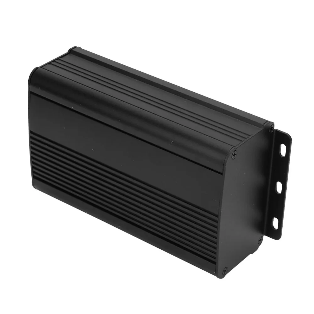 55*95*150mm Aluminum Box Black Aluminum Material Electronic Project Enclosure Case Easy Mount Controller Aluminum Box