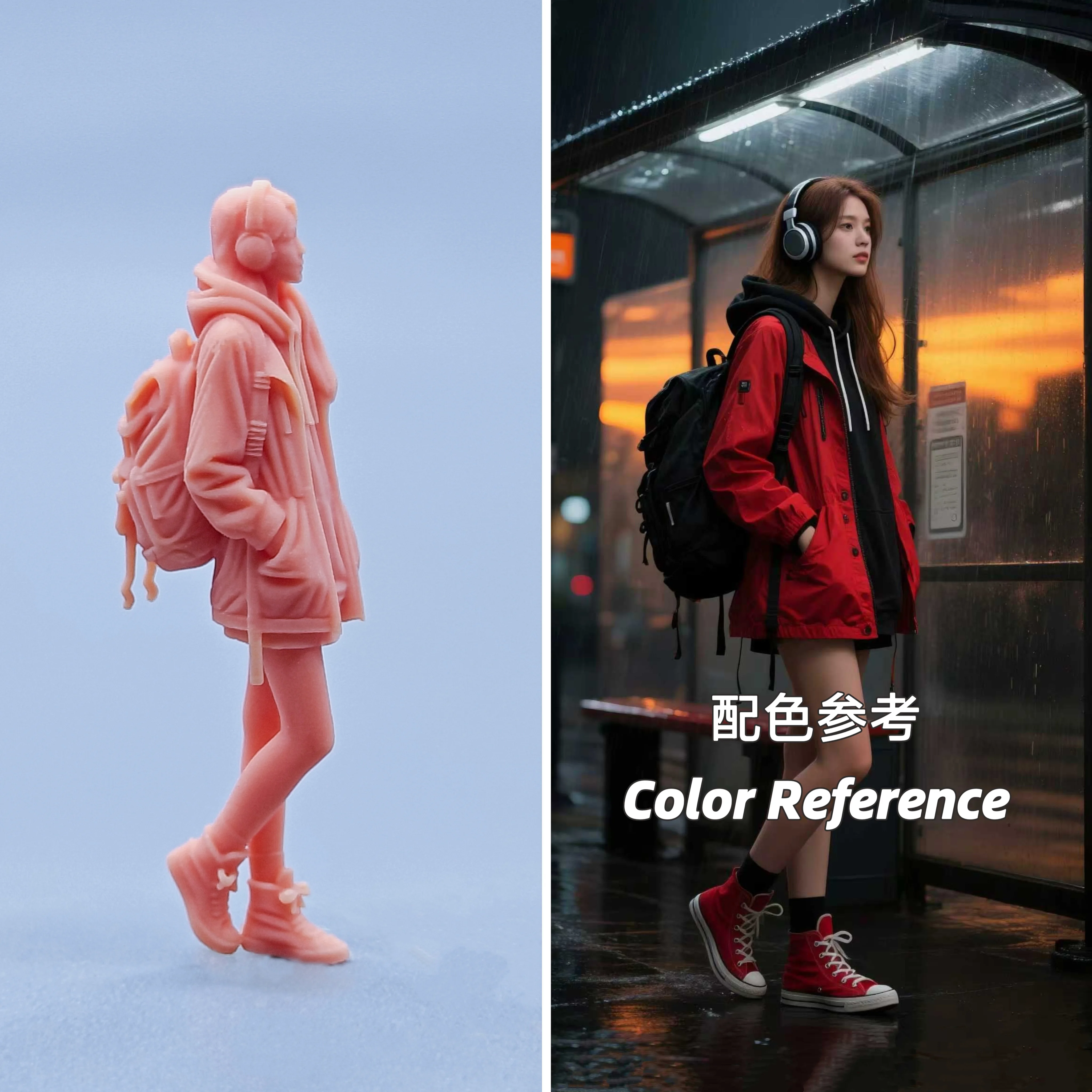 1/64 1/43 تماثيل مقياس نموذج الراتنج سماعة ظهره الجمال غير ملون المنمنمات Diorama رسمت باليد D703 #1