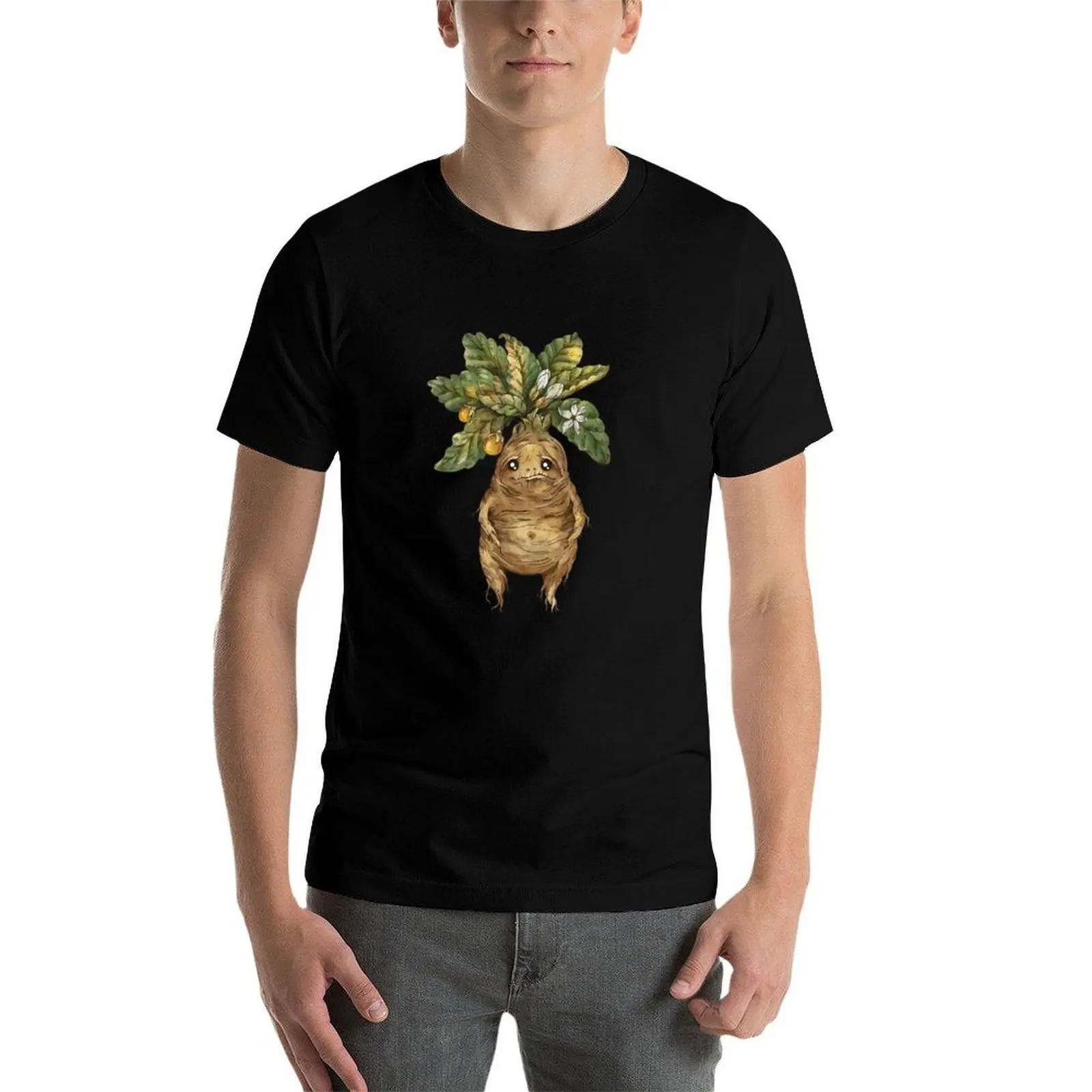 Camisetas camiseta divertida g camiseta ojos para camisas t hombre de lujo lindo kawaii hombre mandrake hombre para algodón con hombres