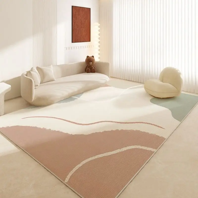 

VIKAMA Simple And Cozy Living Room Sofa, Bedroom Bedside Rug, Washable And Easy To Maintain Plush Carpet, Home Decoration