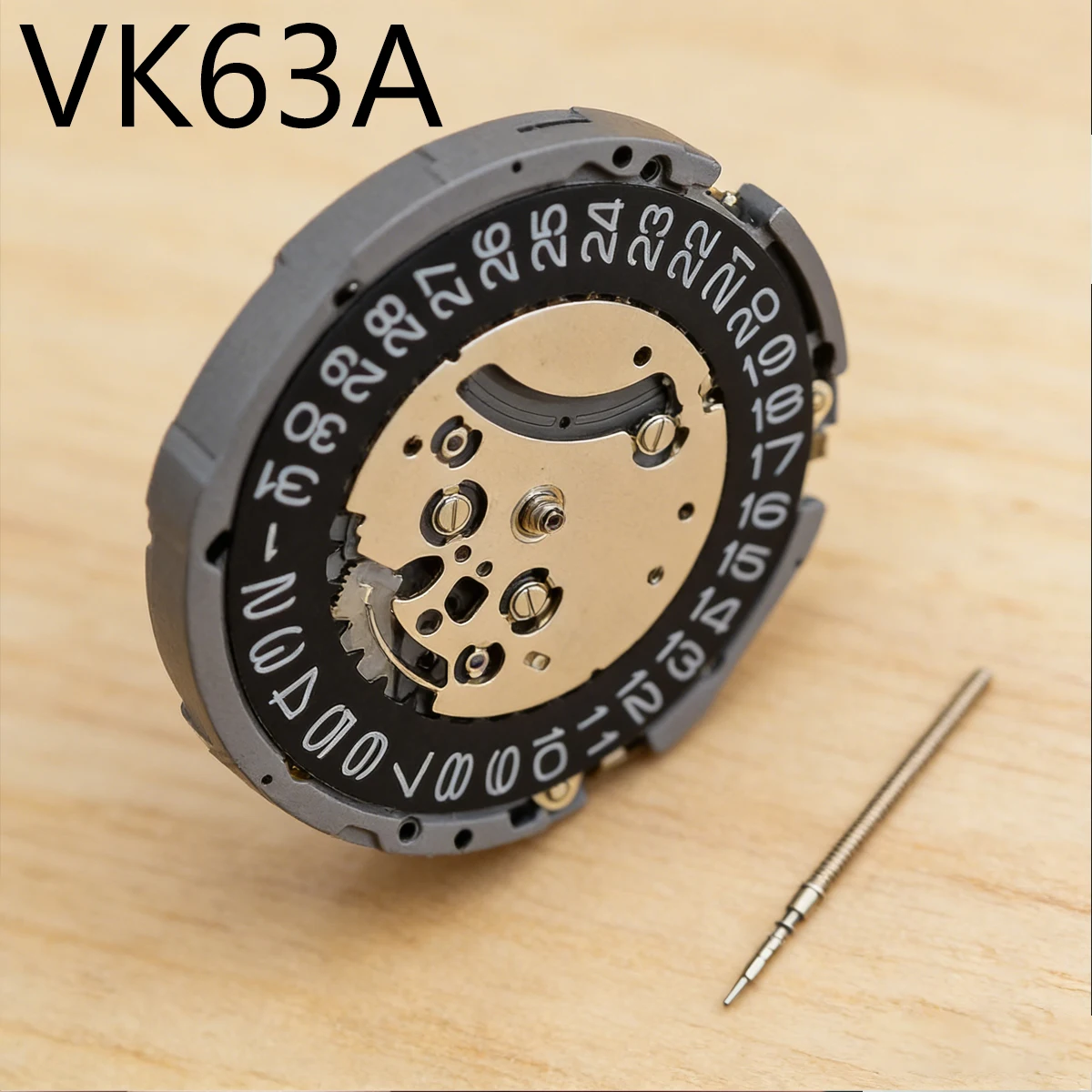 

Оригинальный японский кварцевый хронографический механизм VK63A с батарейкой. Оригинальный японский механизм VK63 VK61A VK67A для модификации и замены.