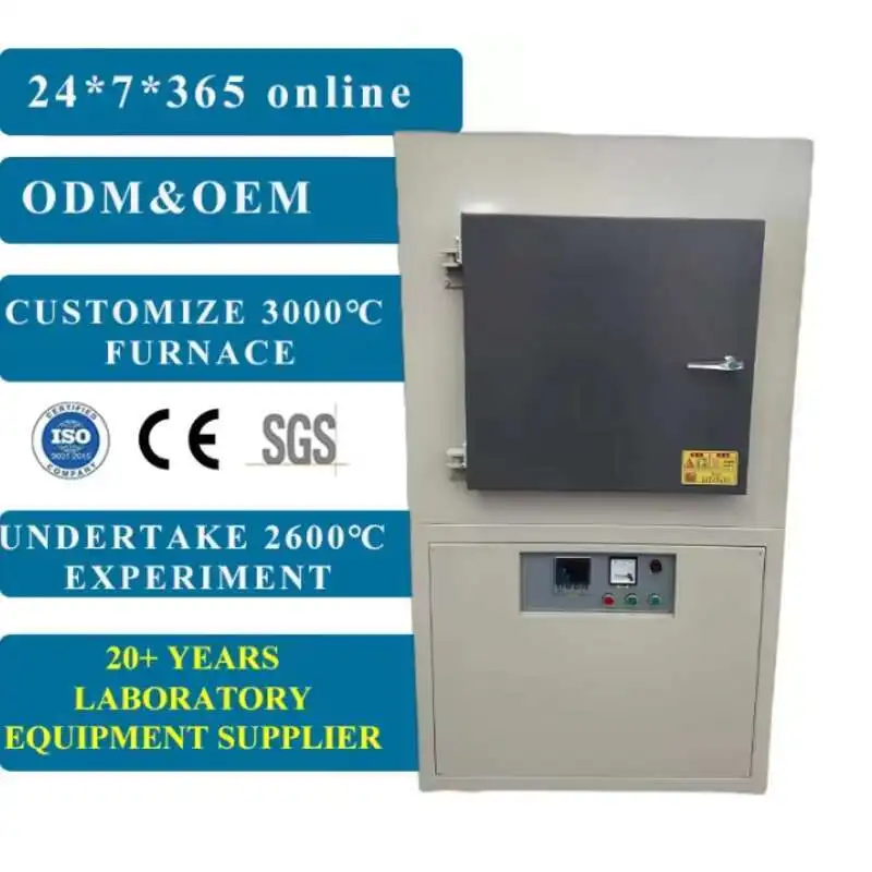 Factory Delivery 1800℃-2000℃ Laboratory Ultra Box Resistance High Temperature Muffle Furnace