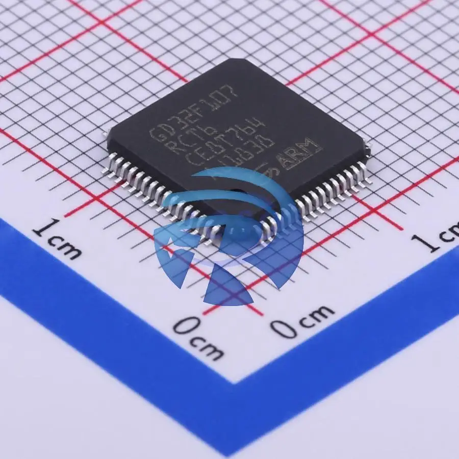 GD32F107RCT6 256KB 96KB FLASH 51 2.6V~3.6V ARM-M3 108MHz LQFP-64(10x10) Microcontrollers (MCU/MPU/SOC) china supplier