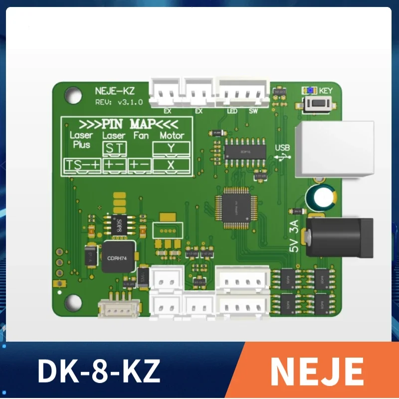 2024 new NEJE DK-8-KZ replace motherboard Suitable for DK-8-KZ 1000mw / 1500mw / 2000mw / 3000mw machine