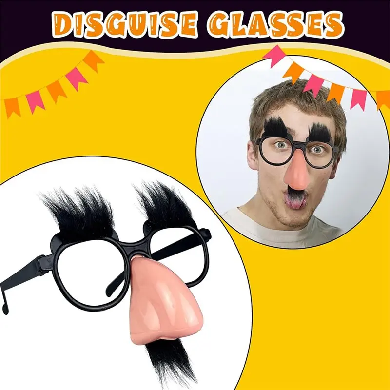 bedw-gafas-divertidas-de-disfraz-con-nariz-cejas-y-bigote-30-piezas-para-halloween-cumpleanos-fiestas-de-disfraces-accesorios-para-fotos
