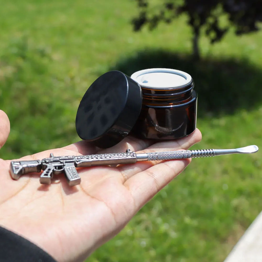 NEW Arrival Stainless Steel Wax Oil Tool Spoon Mini Tools Spoon