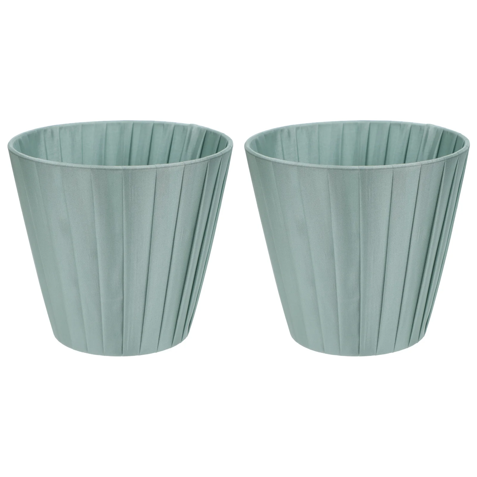 2Pcs Cloth Art Lampshades Premium Fabric Lamp Covers Multi-Function Decorative Household Light Accessories Chic Table Lamp Shade