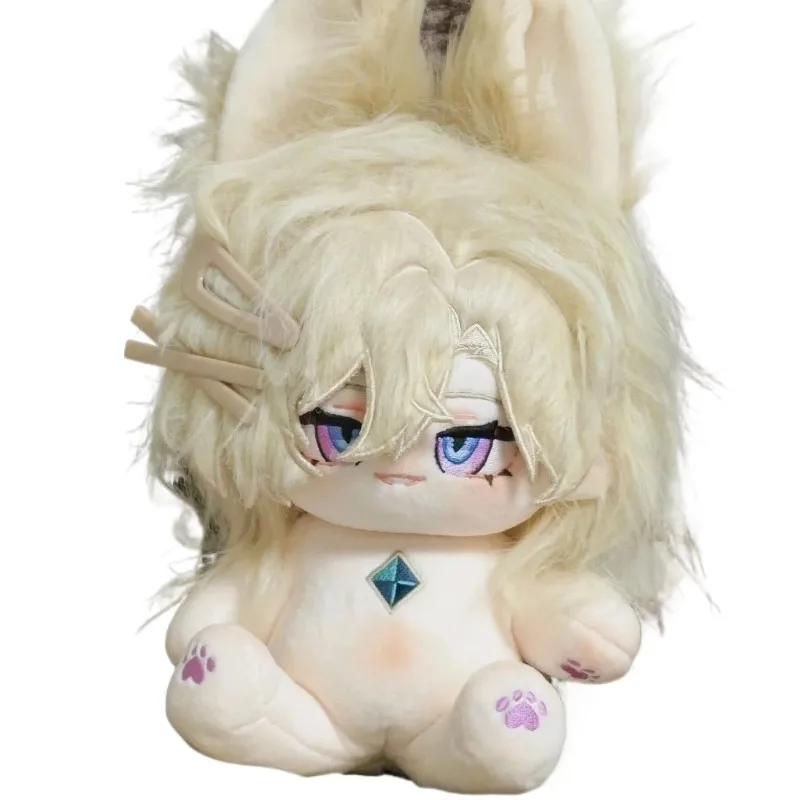 20cm Anime Game Honkai: Star Rail Aventurine Kawaii Cosplay Plush Doll Body With Cotton Soft Plushies Model Toy Figures Gifts