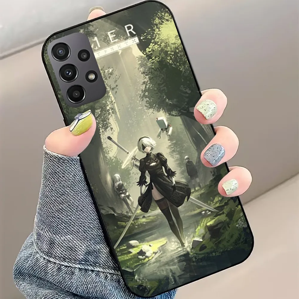 Nier Automata Game Phone Case For Samsung Galaxy S22 S23 S24 S30 Note 20 10 Plus Lite FE ULTRA Shell