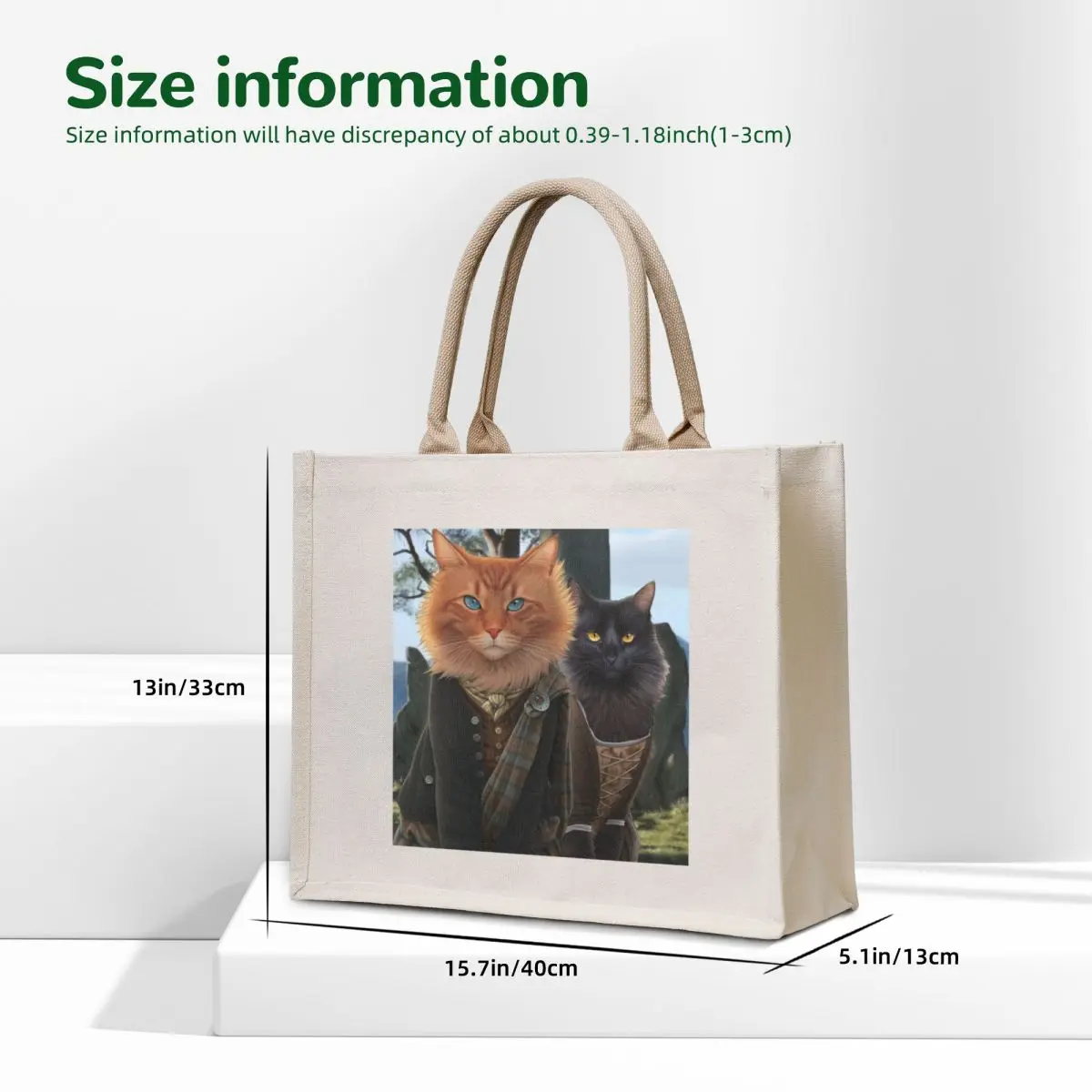 Meowtlander Tote Bag tote bag women cute tote bag canvas bags