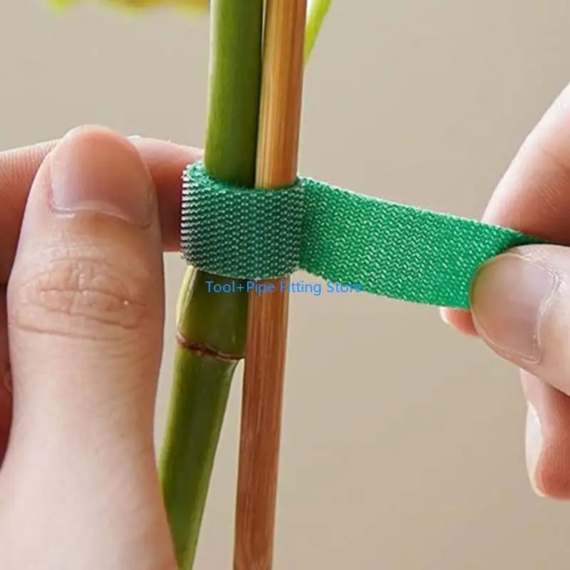 F92B Garden Tape Tape Twist Twist dla roślin roślinnych Wsparcie dla skutecznego uprawy w przypadku roślin wspinaczkowych