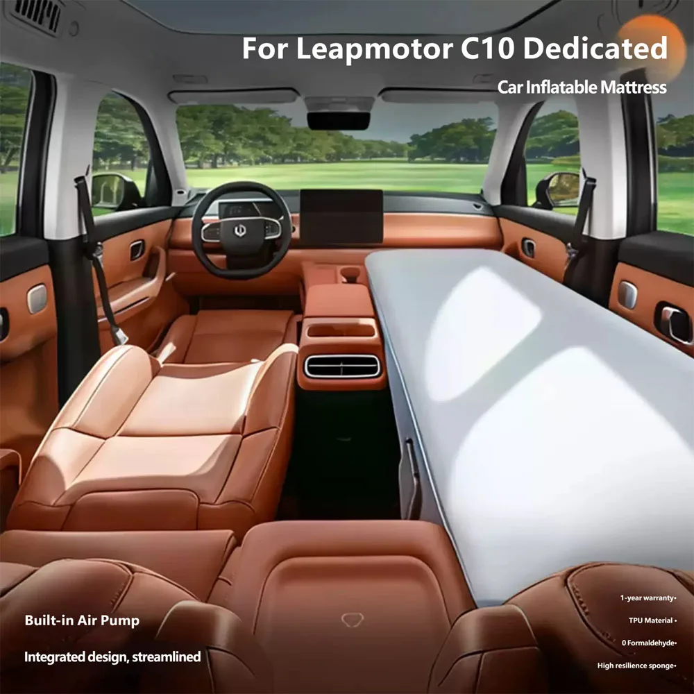 For Leapmotor D19 C10 Camping Mattress Memory Sponge Mattress Travel Bed Portable In Car Sleeping Outdoor Camping