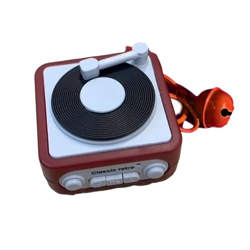 Portable Retro Recorder Keychain Can Record And Play Music Musical Instrument Toy Music Key Chain Holder Mini Audio