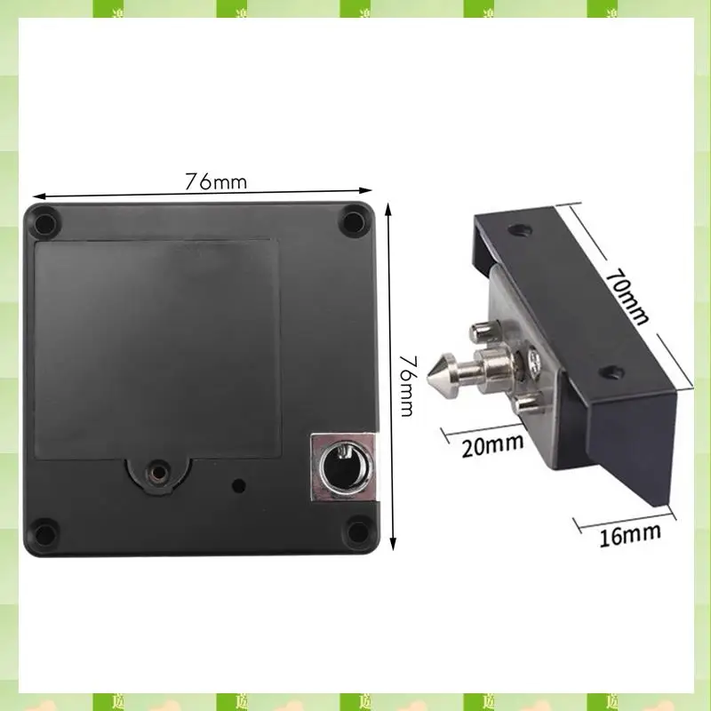 2025 Smart Wood Door Lock Keyless Invisible Electronic Lock IC Card Ttlock App Unlock Cabinet Locker Furniture Drawer Lock Durab