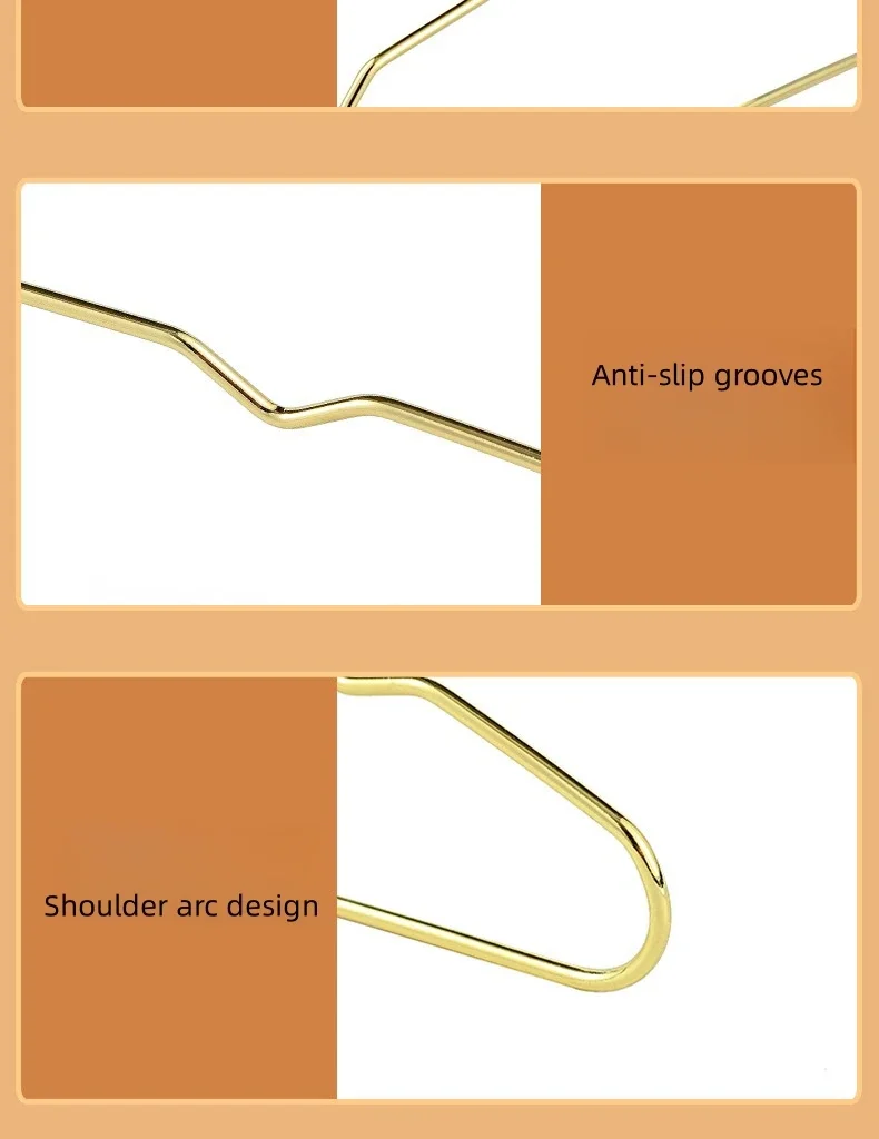 Haustier-Kleiderbügel – kleine Mini-Kleiderbügel aus Metall für Teddy-Hunde und Katzen, goldene Puppen-Kleiderständer, Pet Shop – Detail 5