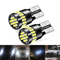 2x W5W T10 21SMD Led Bulbs Canbus Car Interior Light Bulbs Parking Position Lamp Map Dome Reading Lights