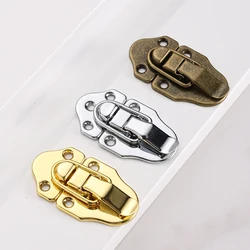 2 sets Vintage Jewelry Wood Box Hasps Drawer Latches Decorative Suitcases Hasp Latch Buckle Clasp Furniture Hardware 40*69mm