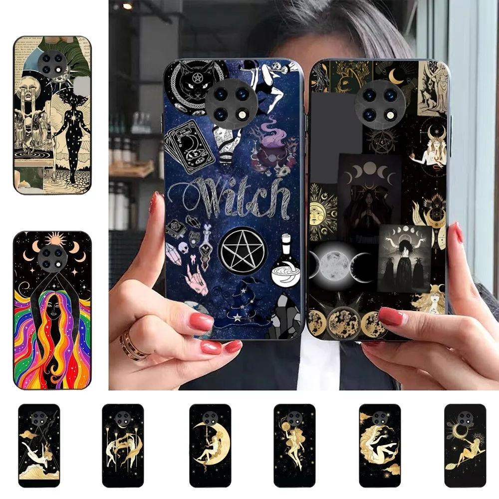 

Witches Moon Tarot Mystery Totem iphone case For Redmi 5 6 7 8 9 10 plus pro 6 7 8 9 A GO K20 K30 K40 pro plus F3 Fundas