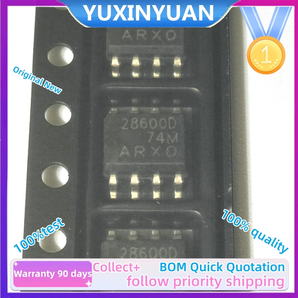 10PCs/Lot  UCC27524AQDRQ1  UCC28C41QDRQ1  UCC28600DR UCC28610DR UCC28051DR Patch SOP CHips  in sTock 100%Quality