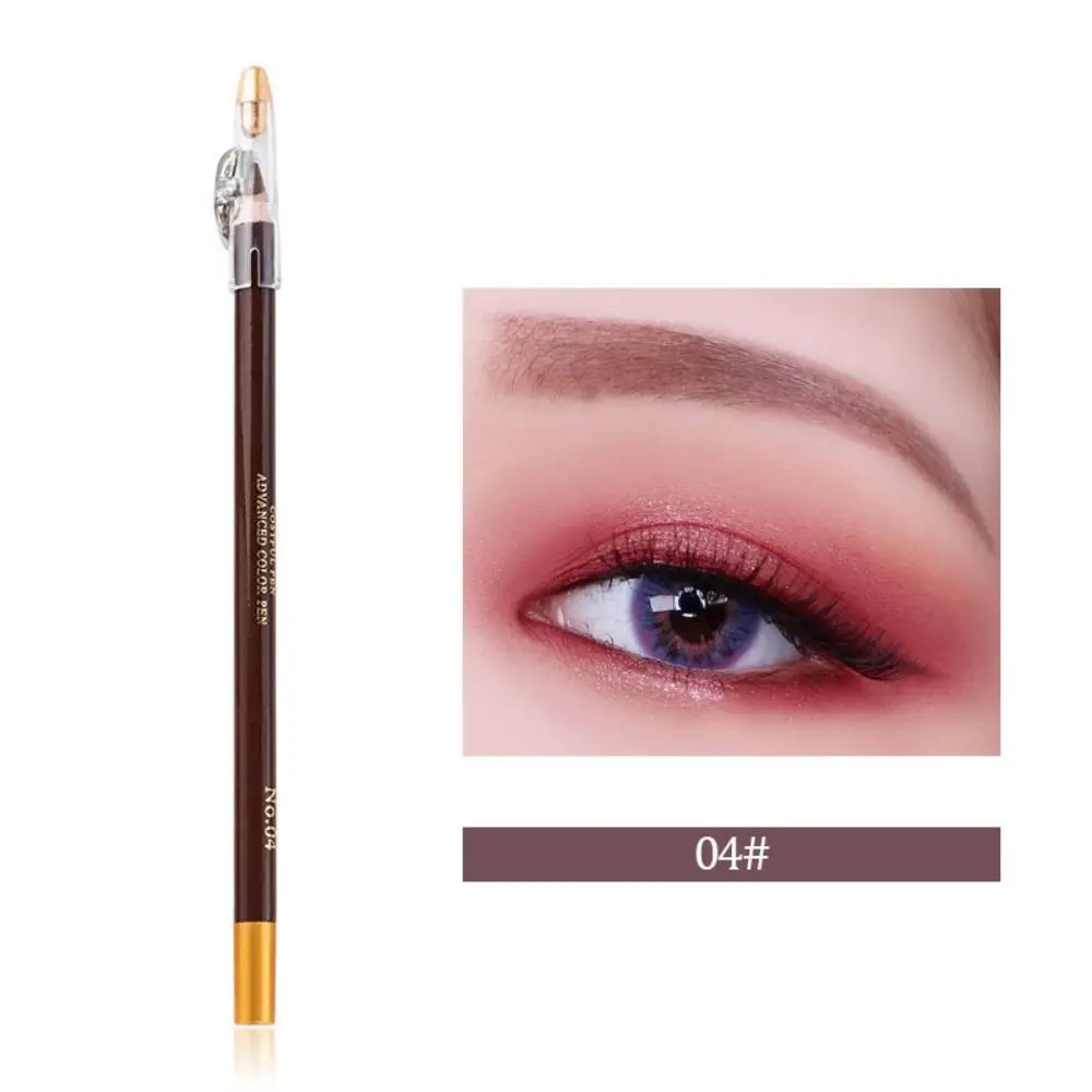 New 5 Colors Eyebrow Eyeliner Pencil Long-lasting Excellence Eye Makeup with Sharpener Lid Brown/Black Beauty Tools