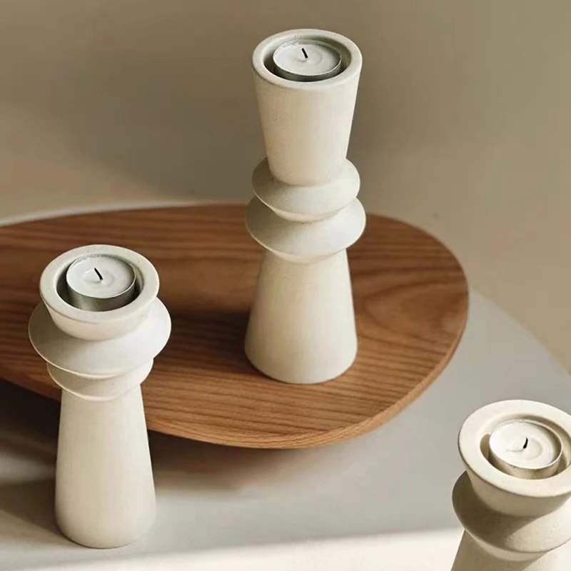Nordic Ceramic Candle Holders 6