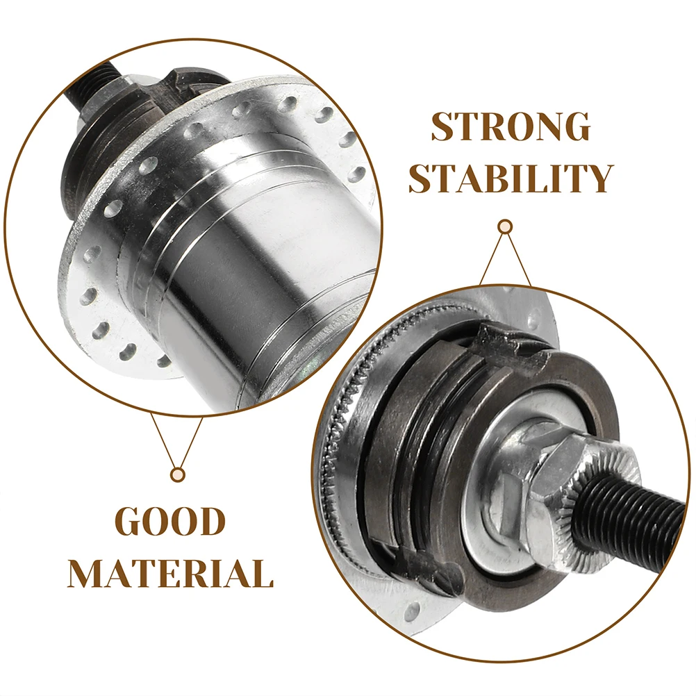 

2pcs Bicycle Rear Part Reverse Hub Brake Part Bike Rear Brake Replacement Hub Assemblies Steel Lightweight 36 Holes Bike