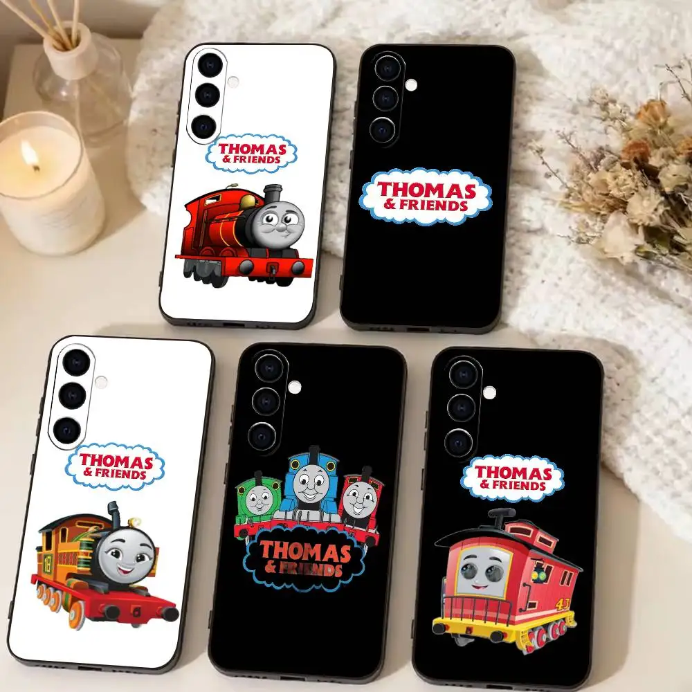 T-Thomas F-Friends  Phone Case For Samsung Galaxy A73,A72,A71,A70,A53,A52,A51,Others Soft Black Cover