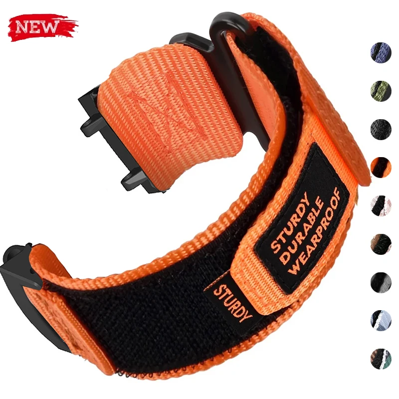 Nylon Loop Strap for Huami Amazfit T-rex 2 3 Ultra Watch Band for Amazfit Trex Pro T Rex Tyrannosaurus Smartwatch Sport Bracelet