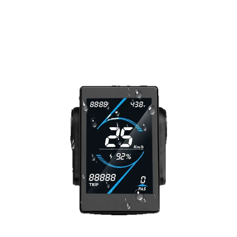 

Панель дисплея электрического велосипеда 24 В-72 В JN-T5S Цветной ЖК-дисплей SM/водонепроницаемая вилка Аксессуары для модернизации велосипеда