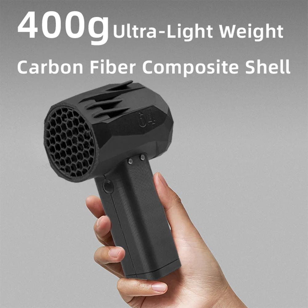 Dryer Blower 650W Rechargeable 240km/h Wind Speed Portable Handheld Turbo Fan 1400g Thrust 20W Fast Charging for Home