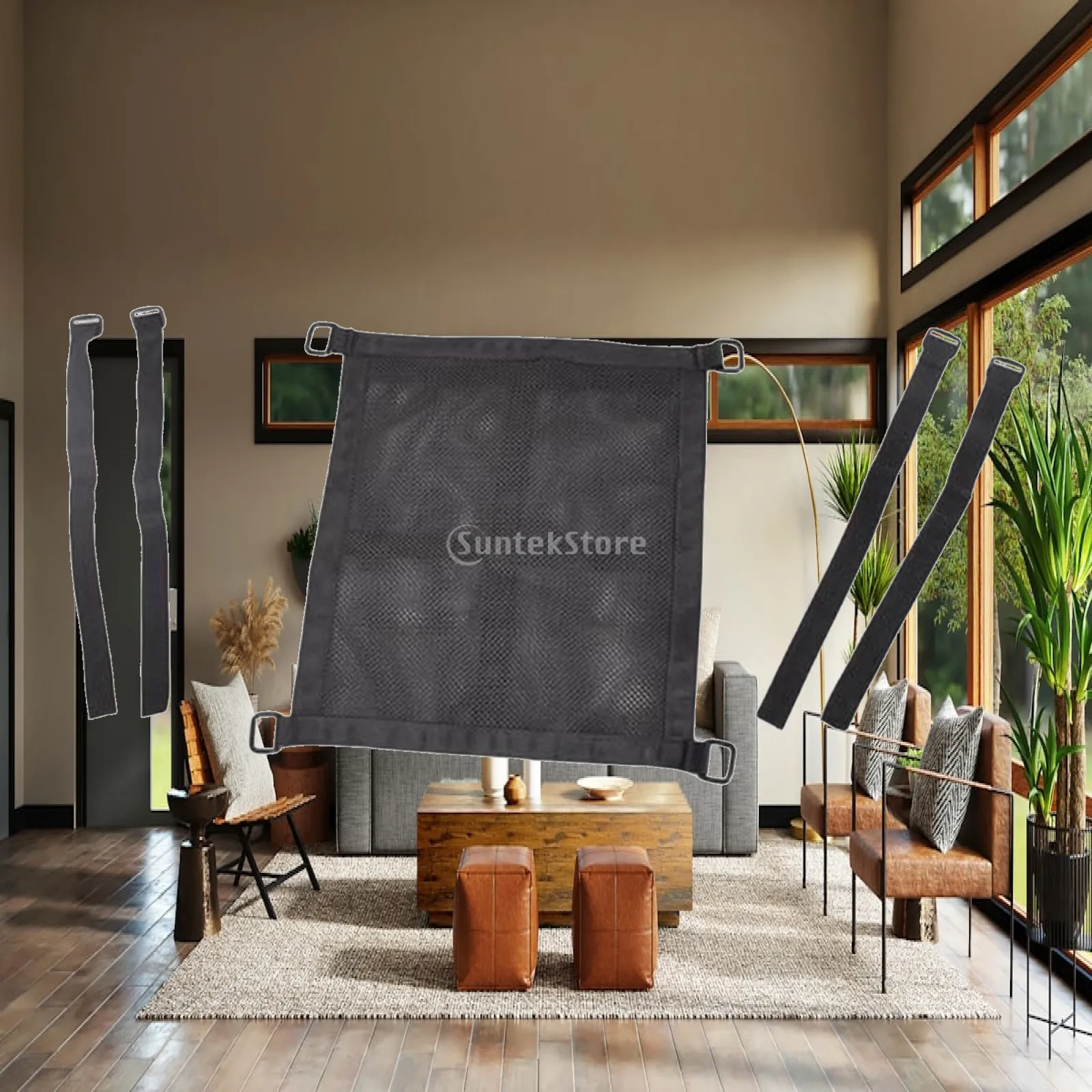 

Rollator Bag Storage Bag Net Organizer Easy to Clean for Elderly Hanging Easy Install Rollator Accessories for Outdoor