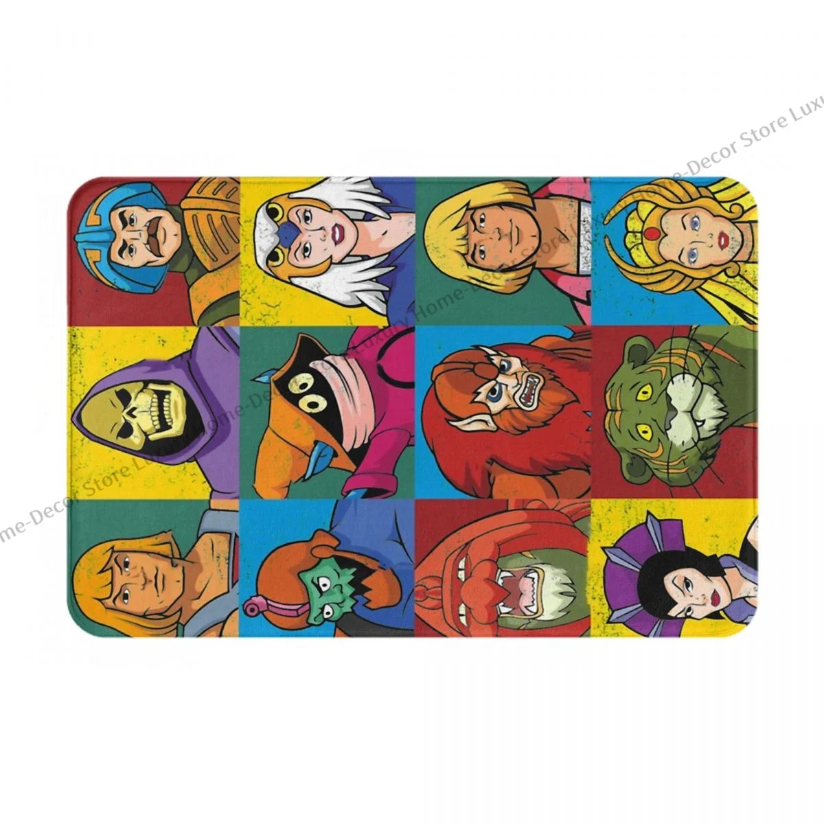 He-Man The Master Of The Universe Bathroom Mat Friends Doormat Kitchen Carpet Outdoor Rug Home Decoration