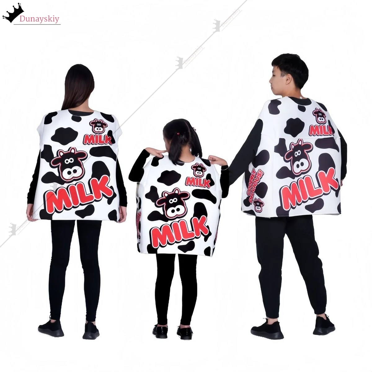 

Halloween Milk Box Cosplay Costume Fancy Dress Prop Halloween Costume for Festival Pretend Play SUITS Disguise Unisex Outfit