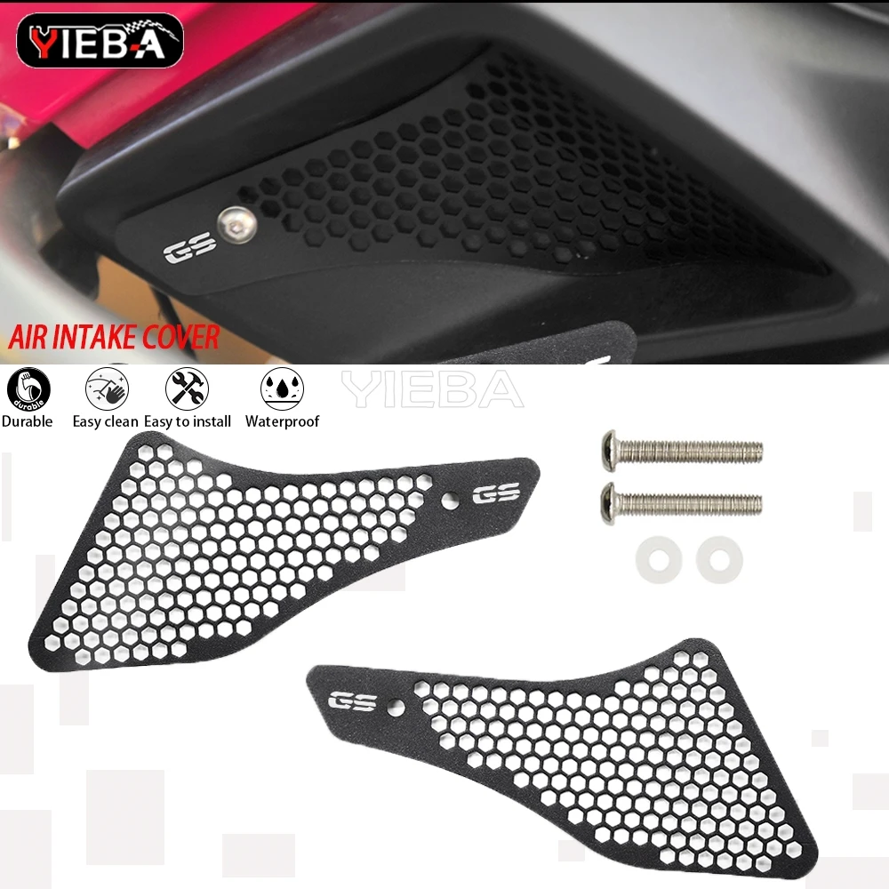 For BMW R1200GS LC 2013-2017 R 1200 GS R 1200GS Motorcycle Air Intake Protector Grille Guard Covers Protection Caps Accessories