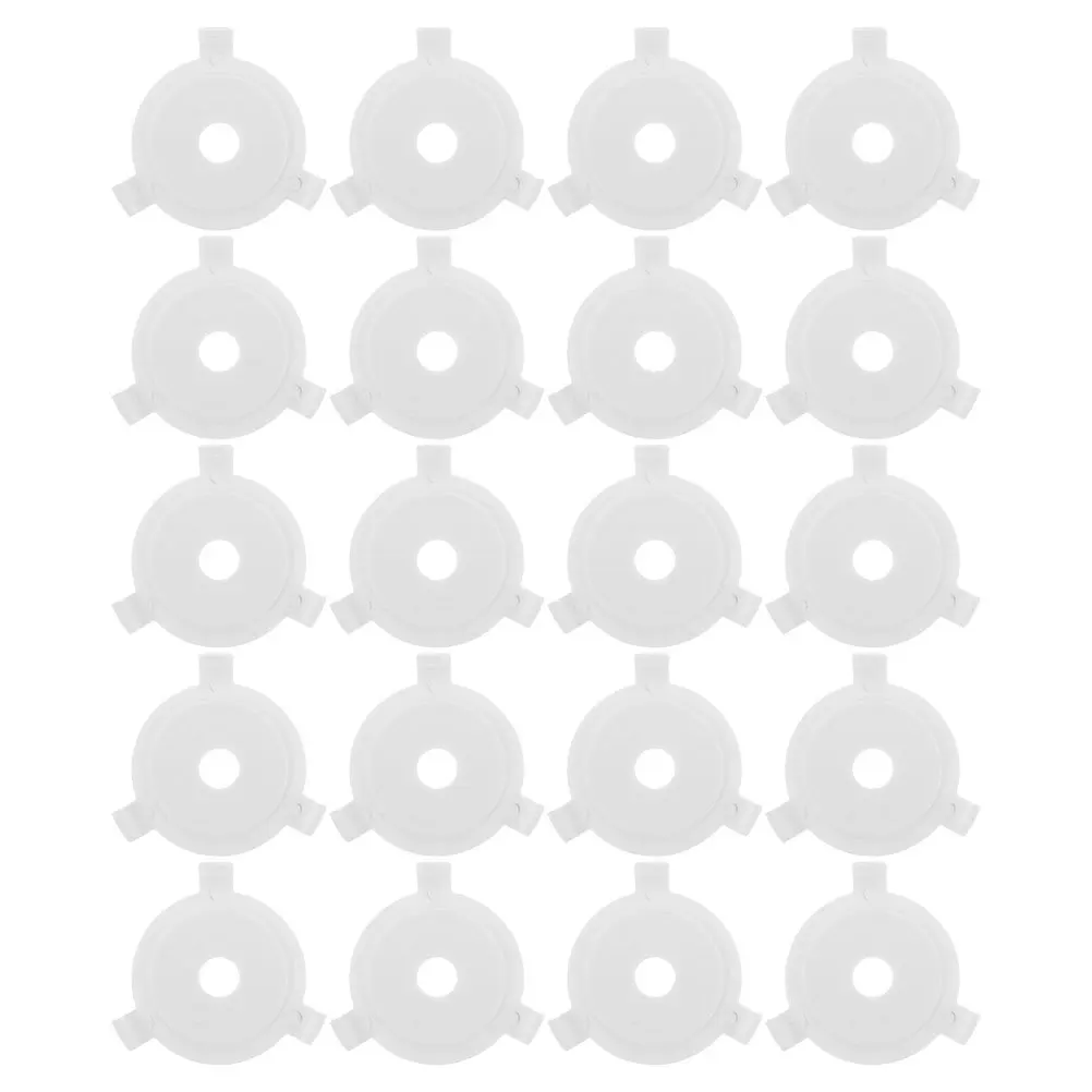 

50Pcs E27 to E26 Lamp Shade Adapter Ring Simple Installation Durable Construction Ample Quantity for Bulk Purchases