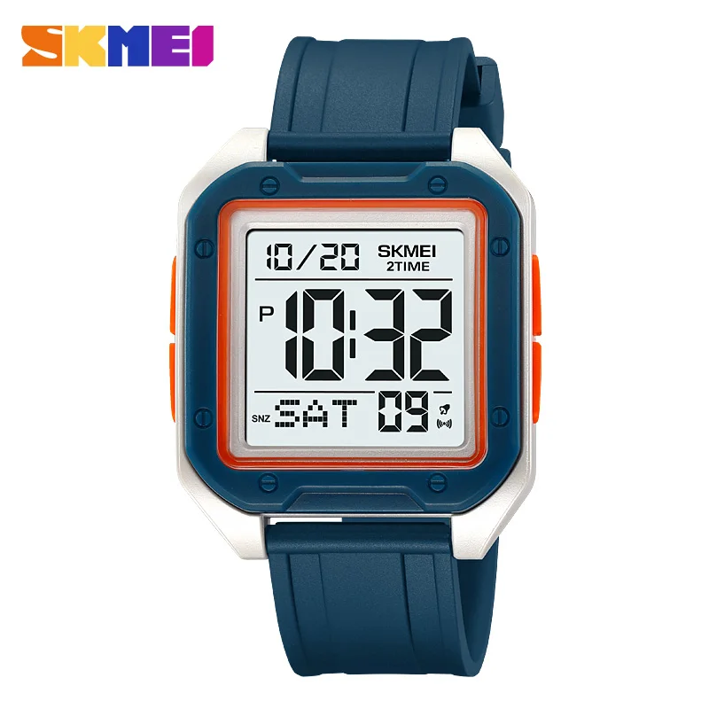 SKMEI Original Digital Watch Fashion Sport Wateproof Electronic Wristwatch Countdown Chronograph Alarm Clock Men's Watches