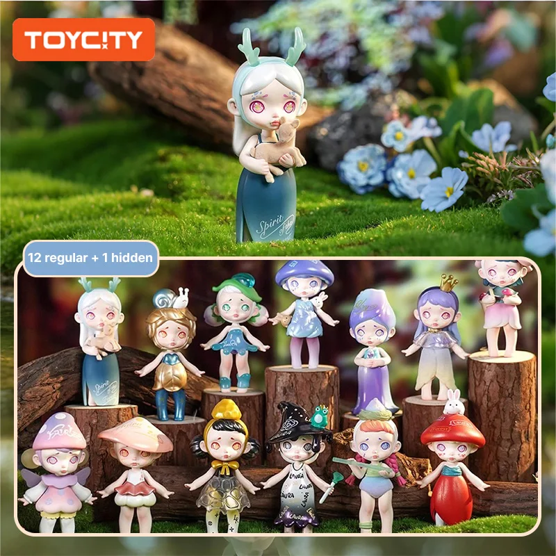 

TOYCITY LAURA "Forest Sprite" Blind Box - Random Cute Girl Figure, Viral Collectible & Desk Decor for Birthday/Christmas