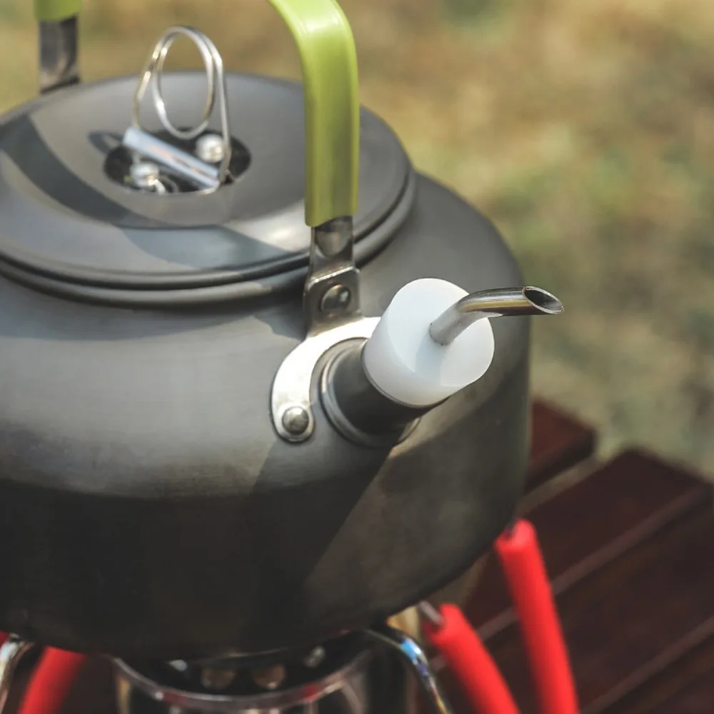 1 Set Stainless Steel Kettle Spout Long Narrow Spout Accurate Water Filling Coffee Pot Spout Teapot Spout Outdoor Coffee Brewing