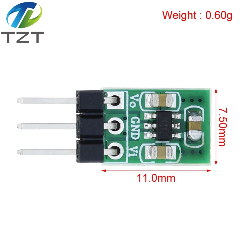 Mini 1.8V 3V 3.7V 5V do 3.3V Boost & Buck niski poziom hałasu regulowana pompa ładowania 2 w 1 DC/konwerter DC