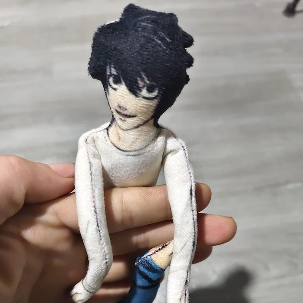 أنيمي L·Lawliet الشكل ياغامي ضوء تأثيري دمية L أفخم محشوة دمية مجردة نموذج غرفة الموضة الديكور اللعب هدية الهالوين #3