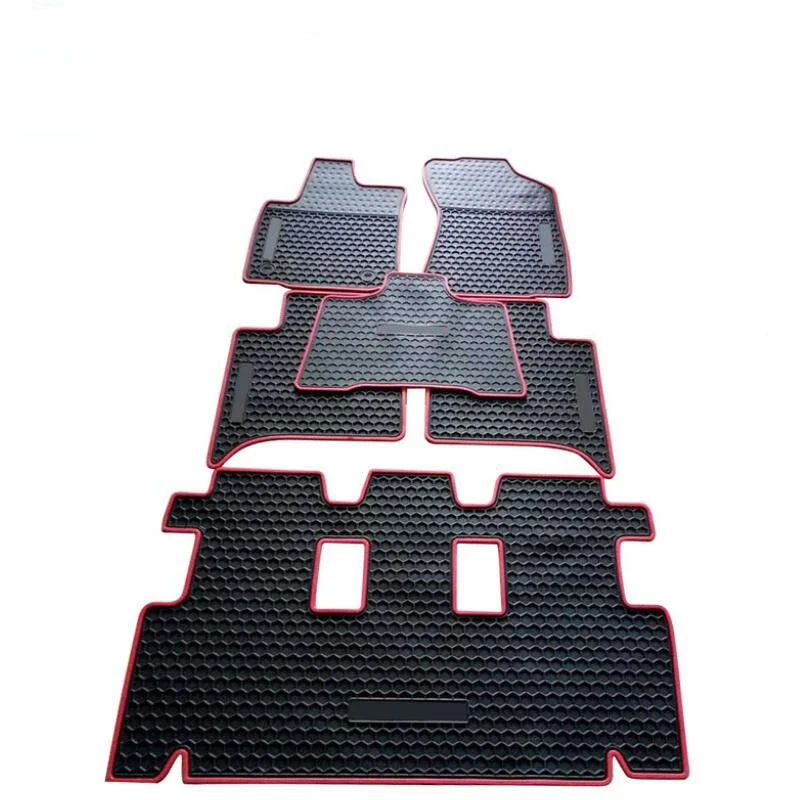 Car Floor Mats Car Mat Rugs Carpet For Fortuner 7 Seats 2015 2016 2017 2018 2019 Left Hand Drive