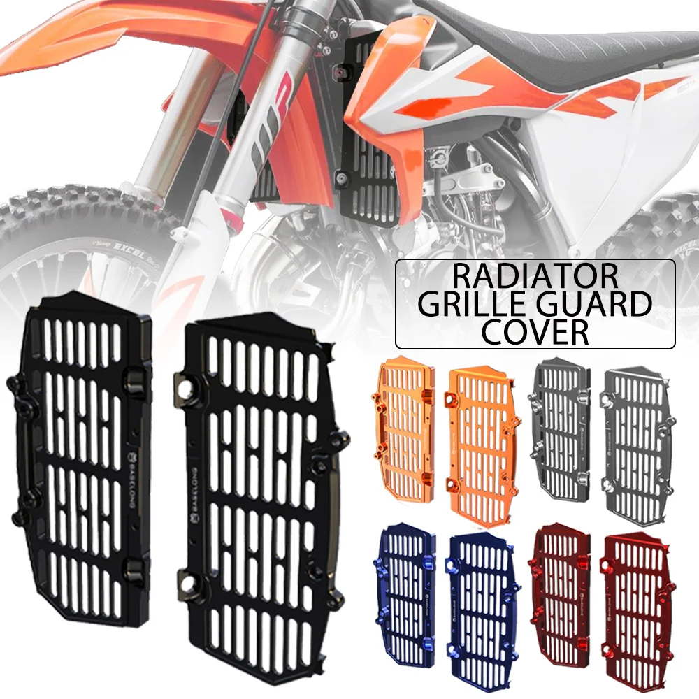 Motor CNC Radiator Grille Guard Cover New FOR 125 150 250 300 SX 250 350 450 SXF 250 300 450 SXF Factory Edition 350 Freeride