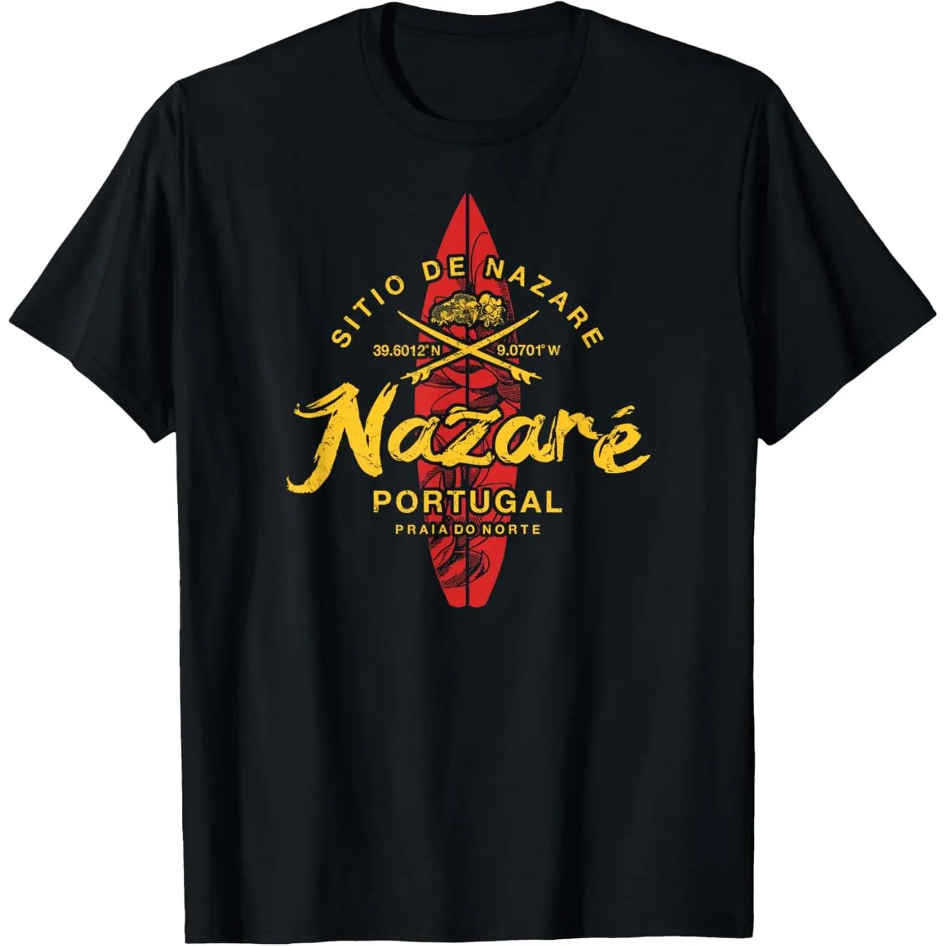 Men's' Unrestrained 'Printed T-shirt - Bold Cross Pattern Design Suitable for Gyms and Outdoor Activities - Casual Wear