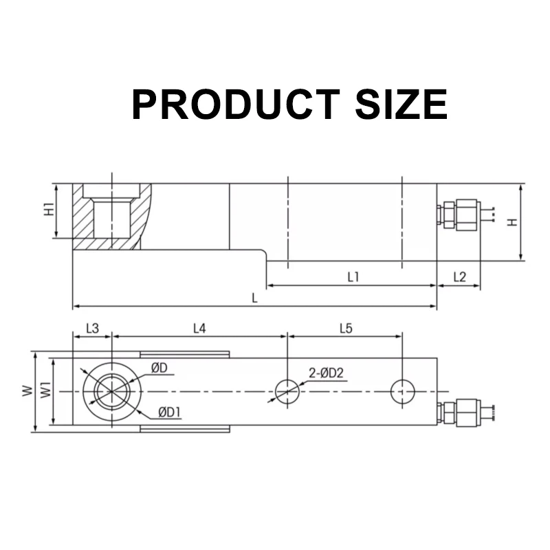 TOLEDO SB Load Cell IP67 High-Precision for Mixing Station Platform Scales Tank/Truck Scale, Floor Scale or Batching Scale