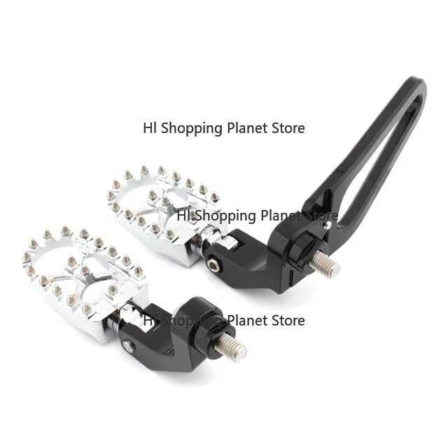 CNC Machining Motorcycle Parts Rear Foot Rests Pedal Passenger Foot Pegs Mounting Kit for b R18
