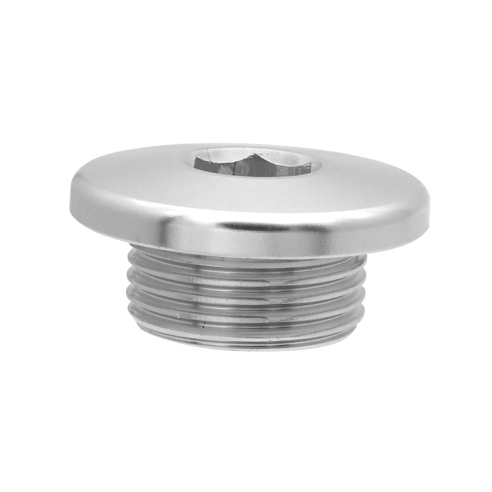CNC aluminium korek wlewu oleju wtyczka o-ring dla Yamaha Top skrzynia korbowa YFM 700 Raptor quad motocykl napełniacz oleju zaslepka — zdjęcie 4