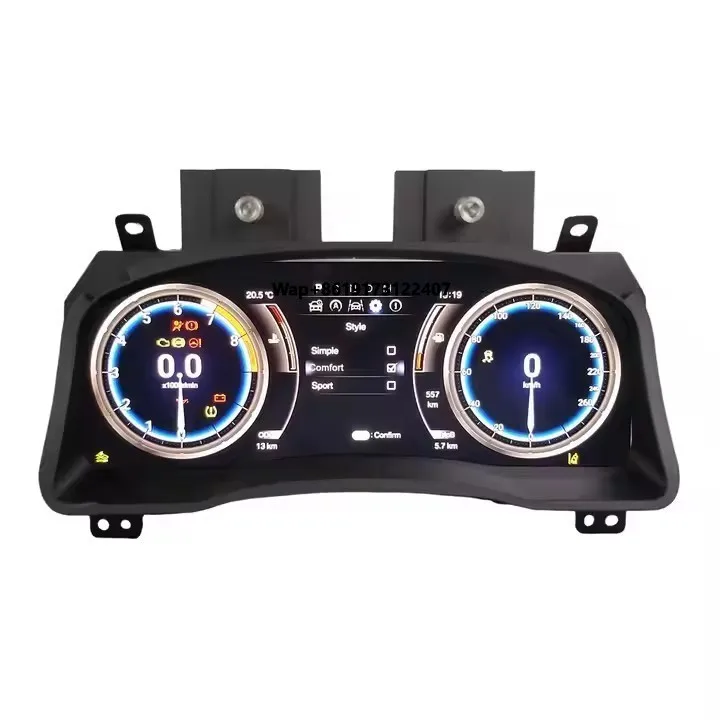 

12.3 Inch Digital Cluster for 2004-2009 Car Dashboard Instrument Panel Speed Meter LCD Multimedia Player